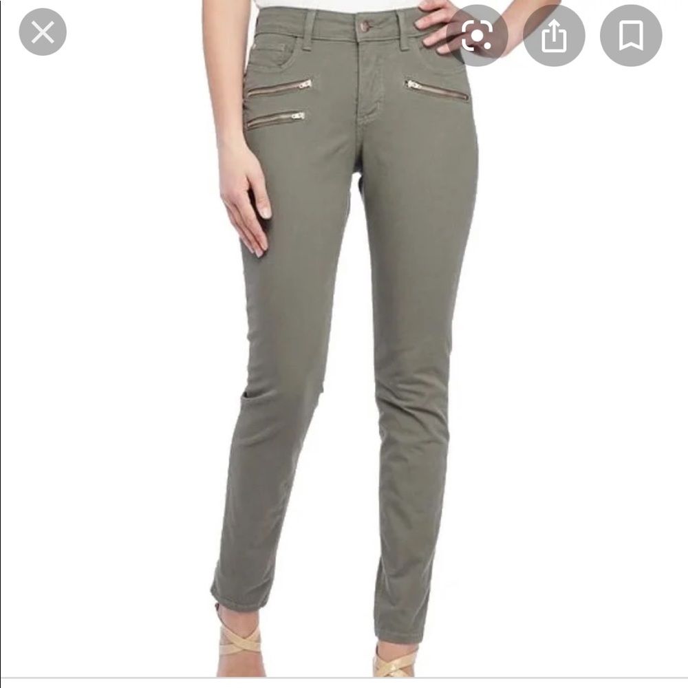 NYDJ Olive Green Ami Skinny Jean LIKE NEW